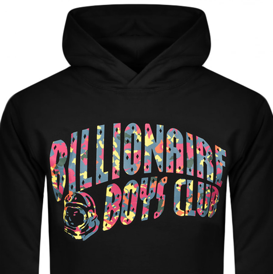Alternative Image for ProductBillionaire Boys Club Confetti Logo Hoodie Black2